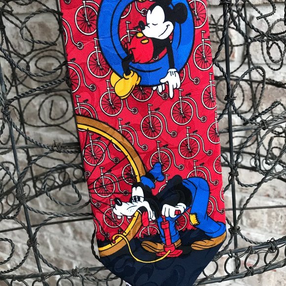 Disney Mickey Unlimited Necktie Goofy Vintage - Picture 2 of 15